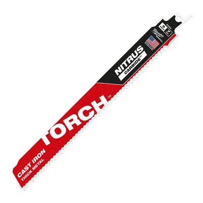 Нож за саблен трион Milwaukee за метал 230 мм, Torch Nitrus Carbide