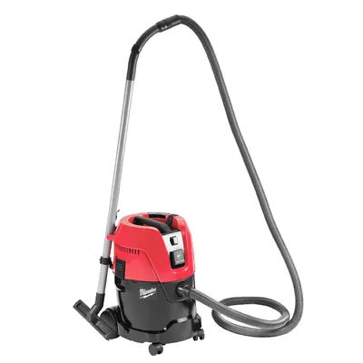 Прахосмукачка Milwaukee за сухо и мокро почистване  1000 W, 230 V, 3600 л/мин, 25 л, AS 2-250 ELCP
