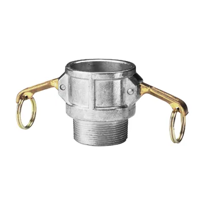 Съединител на маркучи Sferaco Camlock Ж - мъжка резба 16 bar, 1 1/4", тип B, алуминий, 2202