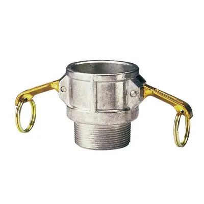 Съединител на маркучи Sferaco Camlock Ж - мъжка резба  9 bar, 3", тип B, алуминий, 2202