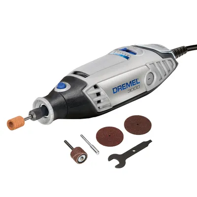 Електрически прав шлайф Dremel с регулиране на оборотите 130 W, 10 000-33 000 об./мин, 3000