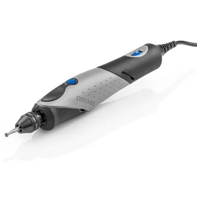 Електрически прав шлайф Dremel с регулиране на оборотите 9 W, 5000-22 000 об./мин, Stylo+