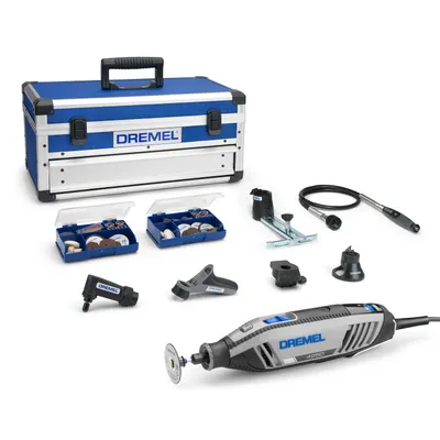 Електрически прав шлайф Dremel с регулиране на оборотите к-кт с аксесоари 175 W, 5000-35 000 об./мин, 4250-6/128