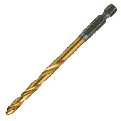 Свредло за метал HSS-TiN Milwaukee с 6-стенна опашка 6 мм, 63/105 мм, Shockwave Red Hex