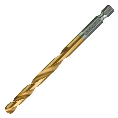 Свредло за метал HSS-TiN Milwaukee с 6-стенна опашка в блистер 7 мм, 66/109 мм, Shockwave Red Hex