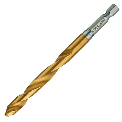 Свредло за метал HSS-TiN Milwaukee с 6-стенна опашка в блистер 8.5 мм, 72/114 мм, Shockwave Red Hex