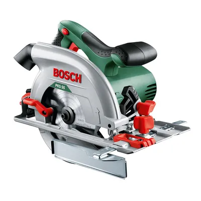 Електрически ръчен циркуляр Bosch 1200 W, ф 160 мм, 5600 об./мин, PKS 55