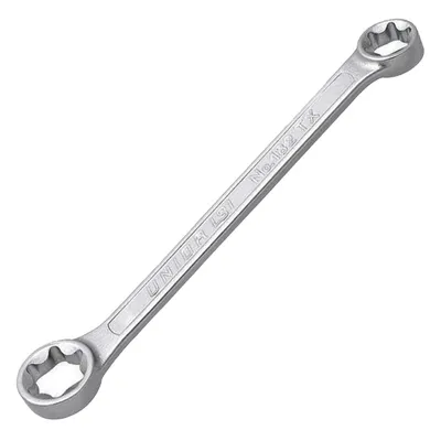 Ключ звезда Unior Torx/Torx прав с извита глава 10х12 мм, 112 мм, 182/2BTX