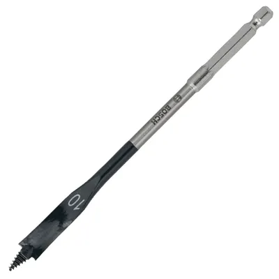 Свредло за дърво Bosch плоско с 6-стенна опашка 10 мм, 152 мм, Self Cut Speed