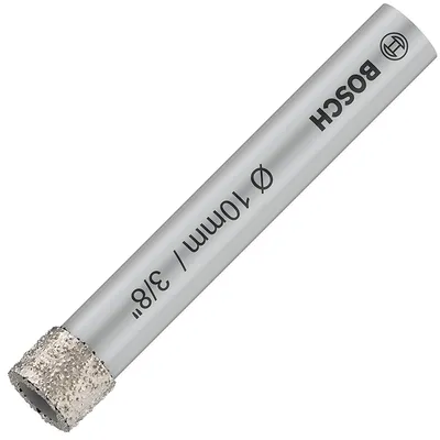 Свредло за стъкло и керамика Bosch диамантено 10 мм, 66 мм, PRO Ceramic dry