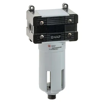 Филтър регулатор Aignep за пневмогрупи  3750 л/мин, 1/2 ", 20 µm, FRL T010