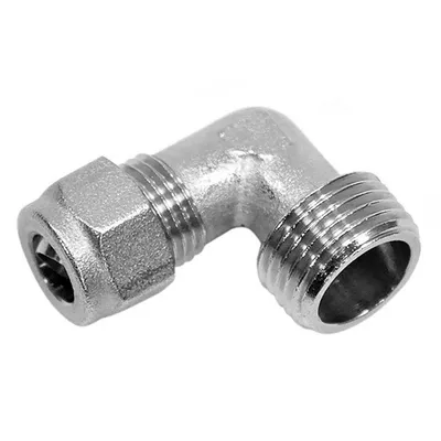 Коляно пневматично Aignep маркуч - резба 1/2" x 12 мм, 10280