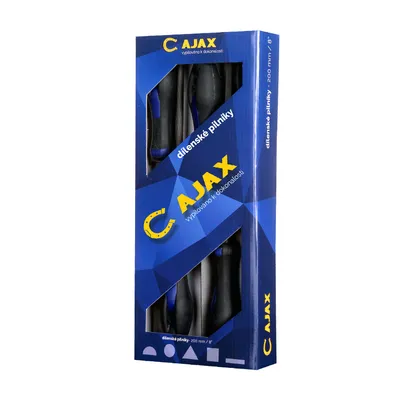 Комплект пили Ajax  5 бр., Cut2 полуфина, 200 мм, 200/2