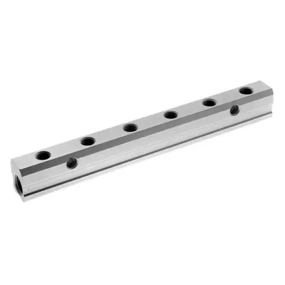 Пневматичен разпределителен колектор Aignep  с 4 извода 1/2" х 3/8", 6047