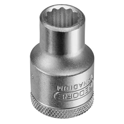 Вложка милиметрова Gedore 12-стен  17 мм х 1/2", D 19 17