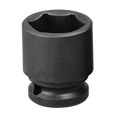 Вложка милиметрова Gedore 6-стен ударна  22 мм х 1/2", K 19 22