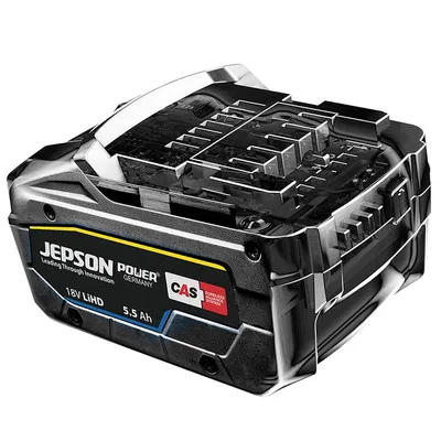 Акумулаторна батерия Jepson Li-Ion за електроинструменти  18 V, 5.5 Ah, Power