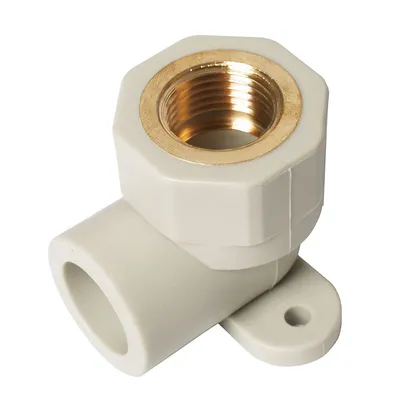 Коляно PP-R Pestan за водопровод стенен монтаж ф 20 мм х 1/2", 20 bar, 90 °, Fluidtherm