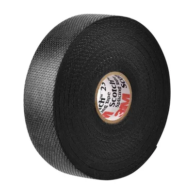 Лента Scotch електроизолационна  19 мм, 9.15 м, черна, каучукова, Scotch Tape 23