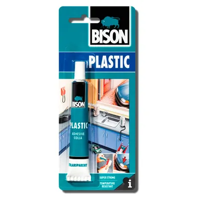 Лепило за твърдо PVC Bison поливинилхлоридно  25 мл, Plastic