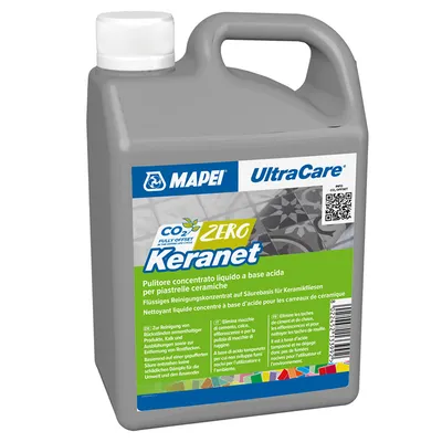 Препарат за почистване Mapei на цимент и вар  1 л, UltraCare Keranet