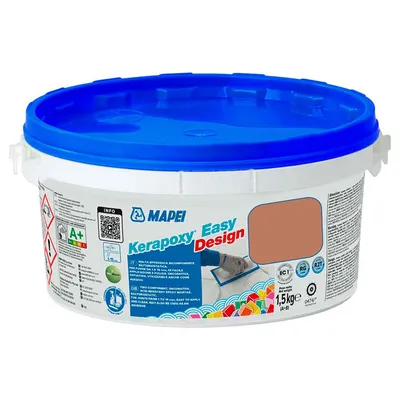 Смес Mapei фугираща за плочки епоксидна 1.5 кг, сиена №145, Kerapoxy Easy Design