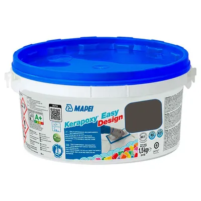 Смес Mapei фугираща за плочки епоксидна 1.5 кг, вулканичен пясък №149, Kerapoxy Easy Design
