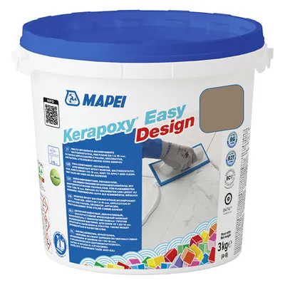 Смес Mapei фугираща за плочки епоксидна 3 кг, коприна №134, Kerapoxy Easy Design