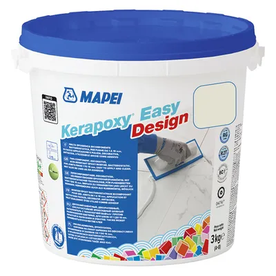 Смес Mapei фугираща за плочки епоксидна 3 кг, прозрачна №700, Kerapoxy Easy Design