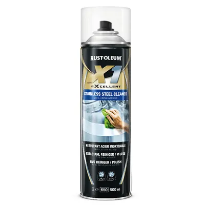Спрей за поддръжка на неръждавейка Rust-Oleum  0.5 л, X1 eXcellent Stainless Steel Clener