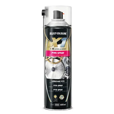 Спрей смазка Rust-Oleum тефлонова за движещи се части 0.5 л, X1 eXcellent PTFE