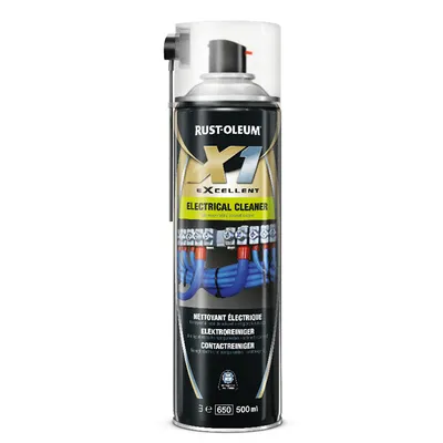 Спрей за почистване Rust-Oleum на електрически връзки  0.5 л, X1 eXcellent Electrical Cleaner