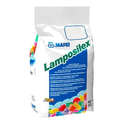 Цимент Mapei бързовтвърдяващ се  5 кг, сив, Lamposilex