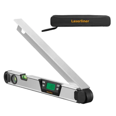 Дигитален ъгломер Laserliner  600 мм, 0-220 °, ±0.1°, 0.25 мм/м, ArcoMaster 60