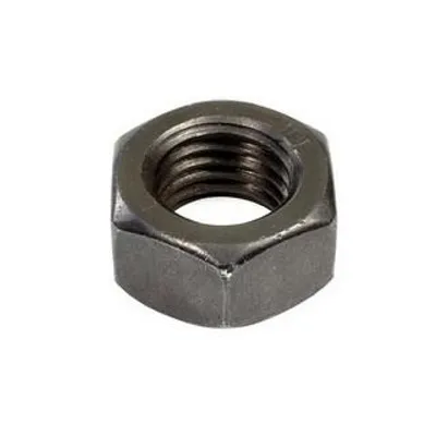 Гайка метрична резба Valenta черна  M18, 2.5 мм, 15 мм, 8.0, DIN 934