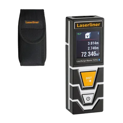Лазерна ролетка Laserliner 40 м, 0.2 мм/м, LaserRange-Master T4 Pro