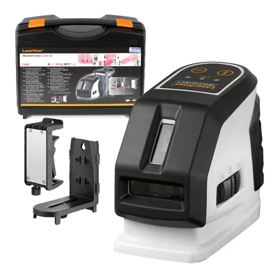 Линеен лазерен нивелир Laserliner с 2 лъча 20 м, 40 м, 0.2 мм/м, MasterCross-Laser 2