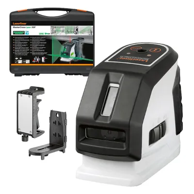 Линеен лазерен нивелир Laserliner с 2 лъча 25 м, 60 м, 0.2 мм/м, MasterCross-Laser 2GP