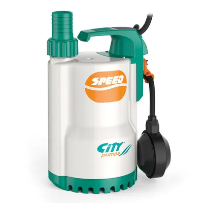 Потопяема дренажна помпа City Pumps за чиста или леко замърсена вода  1.2-13.2 м3/ч, 8-1 м, 1 1/4 ", SPEED 50M