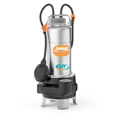 Потопяема дренажна помпа City Pumps за фекални и отпадни води 3-27 м3/ч, 6-1.5 м, 2 ", RANGER 8/50M
