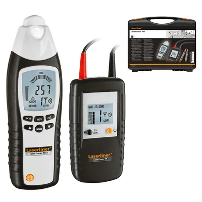 Тестер за напрежение Laserliner AC/DC, 0-400 V, 0-2 м, CableTracer Pro