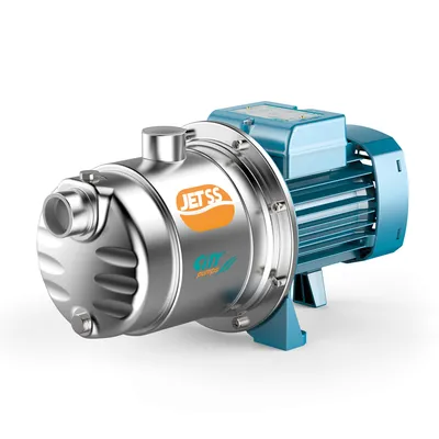 Центробежна самозасмукваща помпа City Pumps за вода  0.3-6 м3/ч, 44-9 м, 1 ", 9 м, SUPER JET 08M SS
