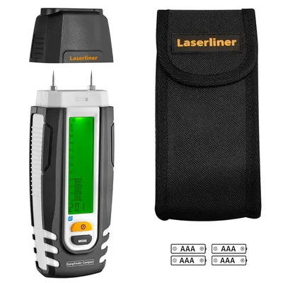 Влагомер за дърво и строителни материали Laserliner 5.6-91.6 %, DampFinder Compact Plus