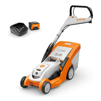 Акумулаторна косачка STIHL  с 1 батерия и зарядно, 36 V, 4.2 Ah, 370 мм, 250 м2, RMA 239.1 C