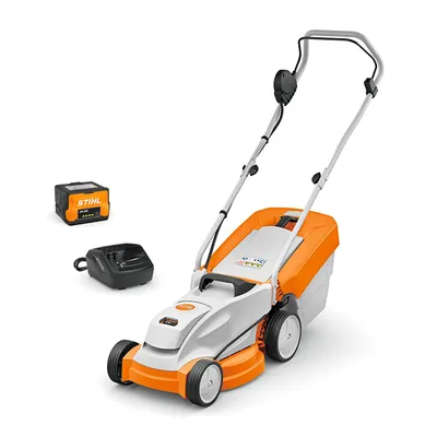 Акумулаторна косачка STIHL  с 1 батерия и зарядно, 36 V, 4 Ah, 330 мм, RMA 235.1 SET