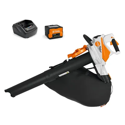 Въздуходувка STIHL прахосмукачка акумулаторна  с 1 батерия и зарядно, 36 V, 3.9 Ah, 510 м3/ч, SHA 56