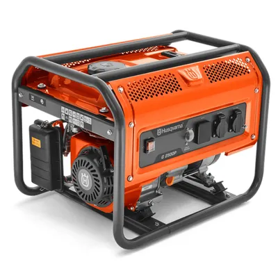 Бензинов генератор за ток Husqvarna монофазен  2200 W, 2.95 к.с., 230 V, G2500P