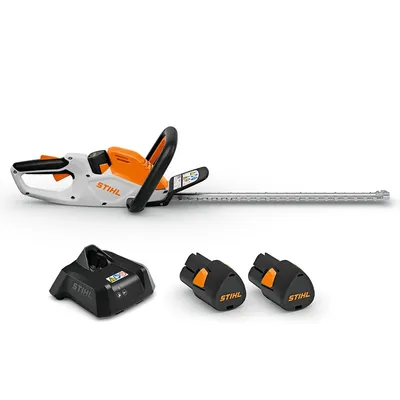 Храсторез STIHL акумулаторен  с 2 батерии и зарядно, 10.8 V, 2.6 Ah, 500 мм, HSA 40