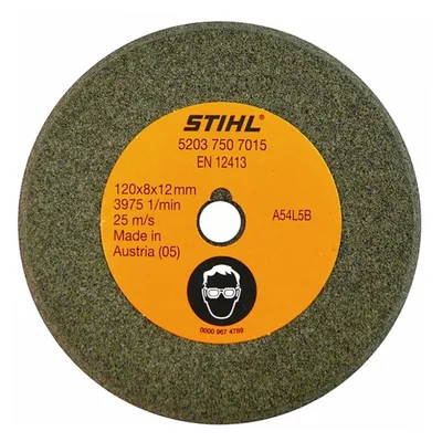 Керамичен диск за заточване STIHL на вериги за резачки 120 мм, 12 мм, 8 мм, A54L5B