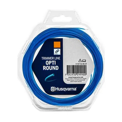 Корда Husqvarna за моторна коса кръгла 1.5 мм, синя, Opti Round